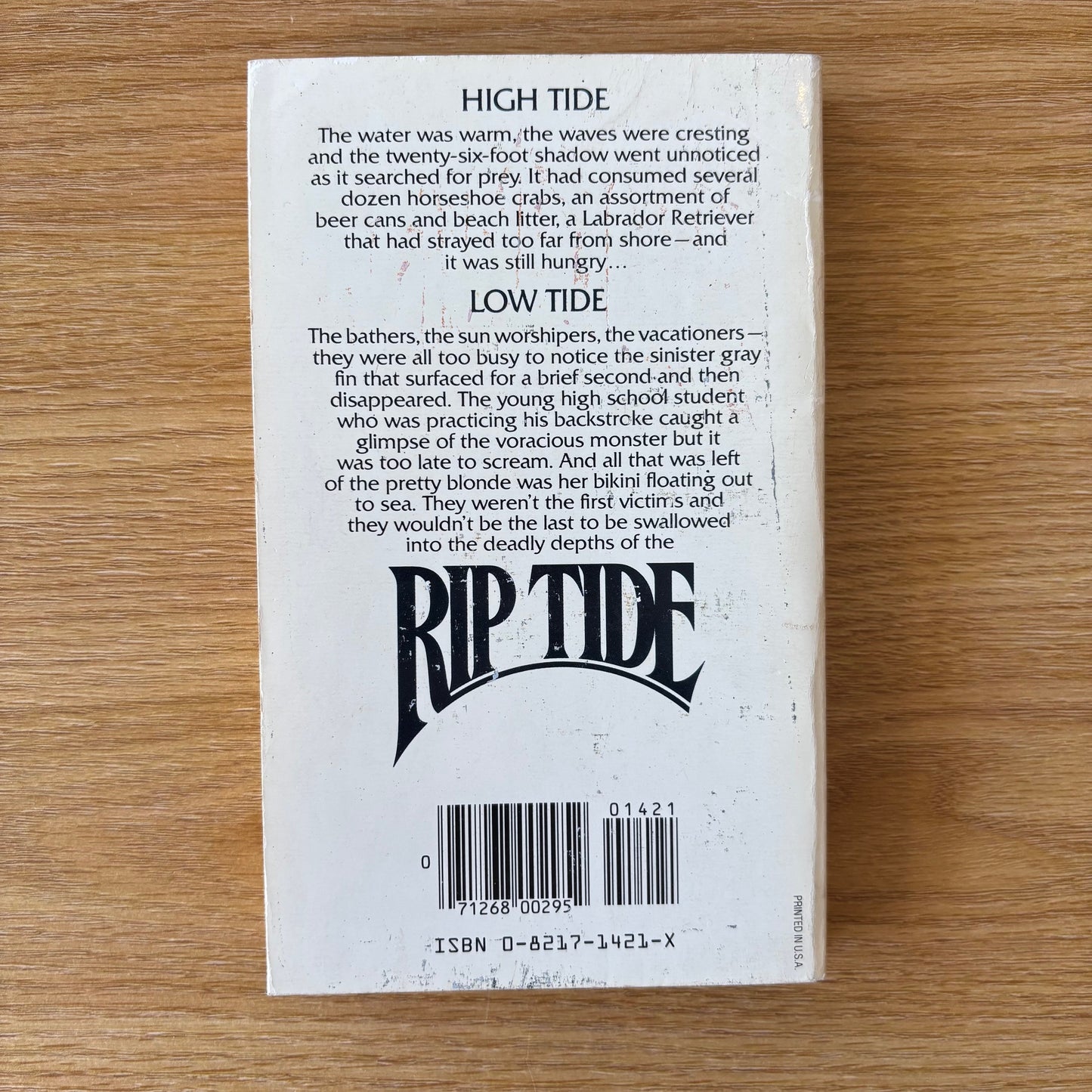 Donald D. Cheatham - Rip Tide - First Edition