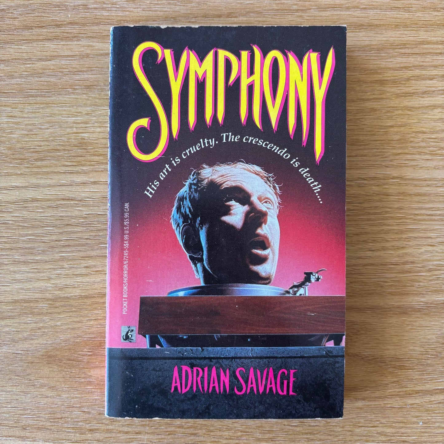 Adrian Savage - Symphony - First Edition