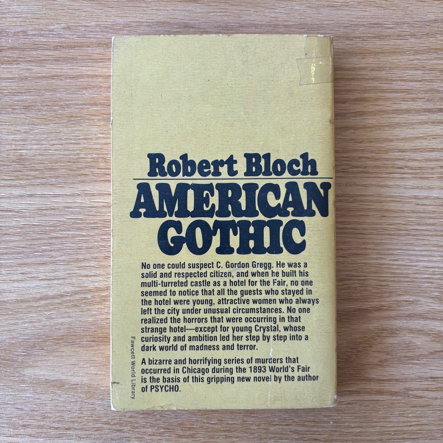 Robert Bloch - American Gothic