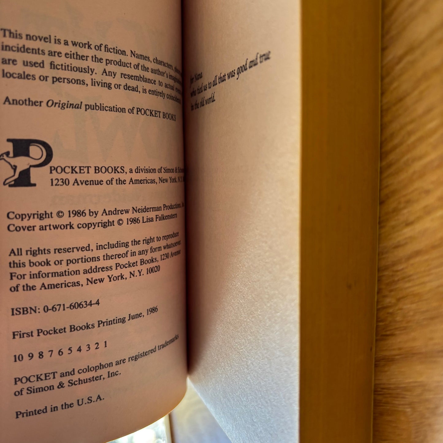 Andrew Neiderman - Night Howl - First Edition