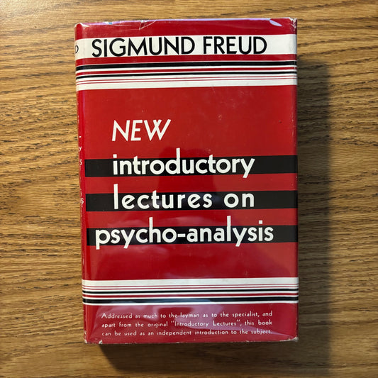 Sigmund Freud - New Introductory Lectures on Psycho-Analysis