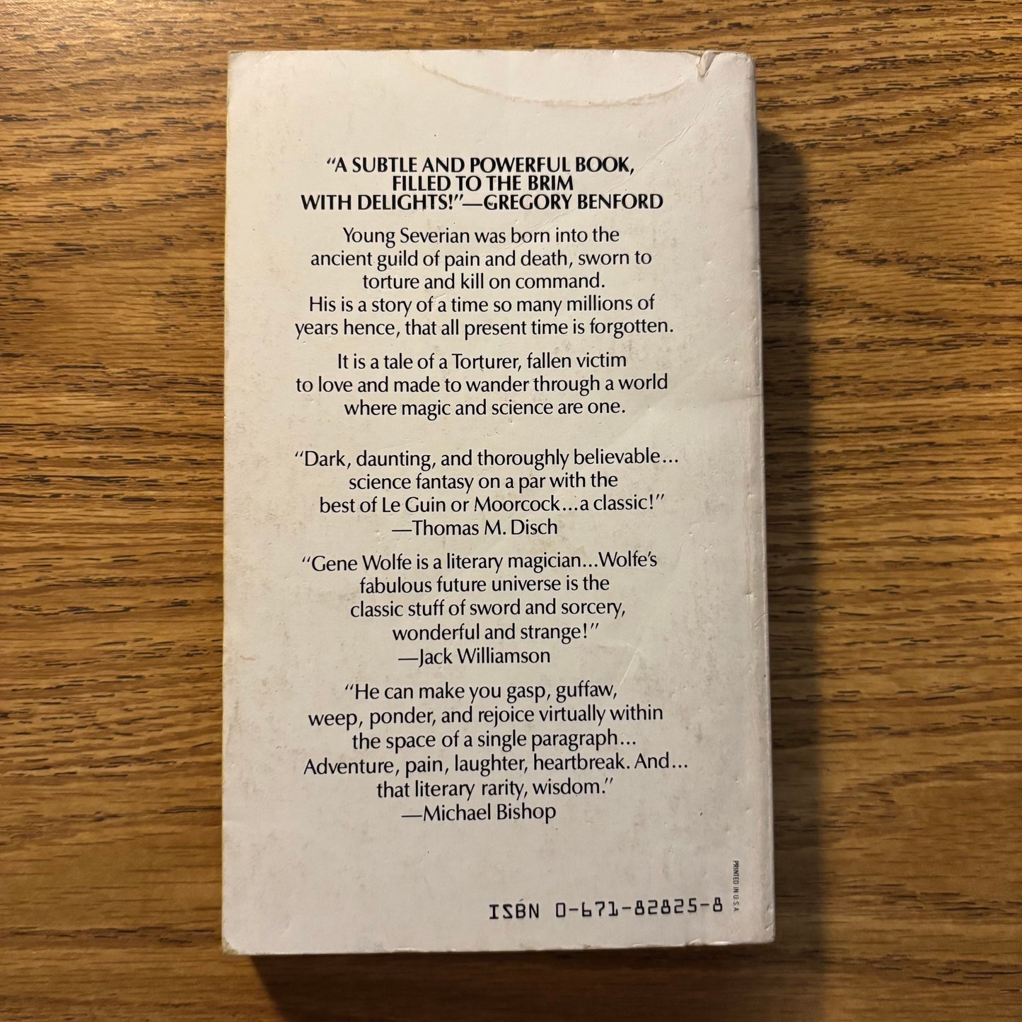 Gene Wolfe - The Shadow of the Torturer - First Edition Paperback
