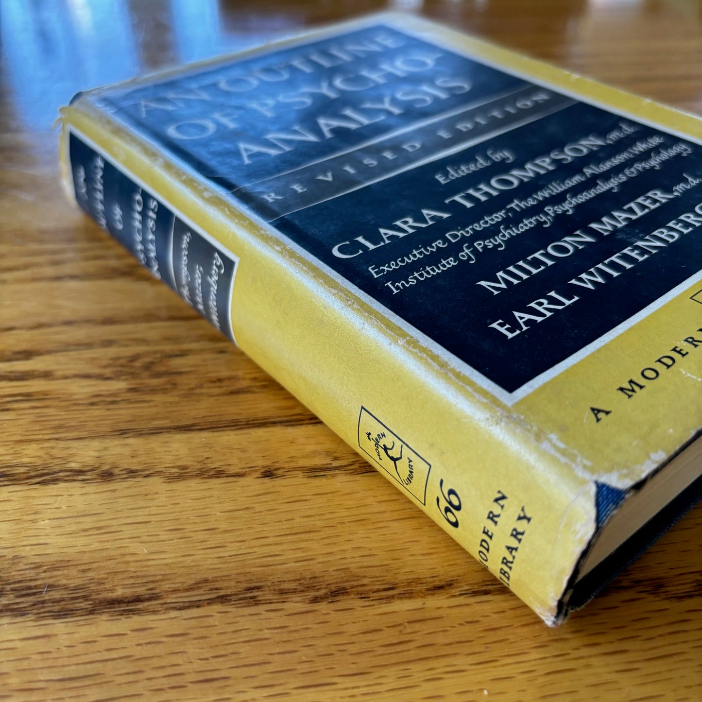 Clara Thompson - An Outline of Psychoanalysis - Modern Library