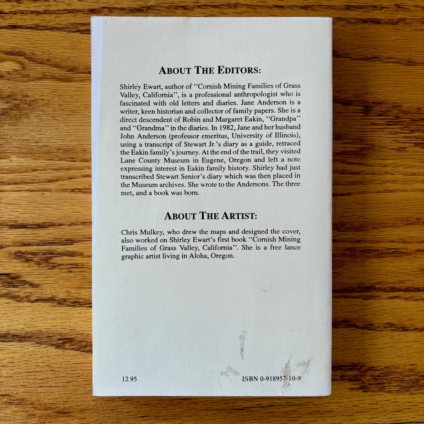A Long and Wearisome Journey: The Eakin Family Diaries 1866