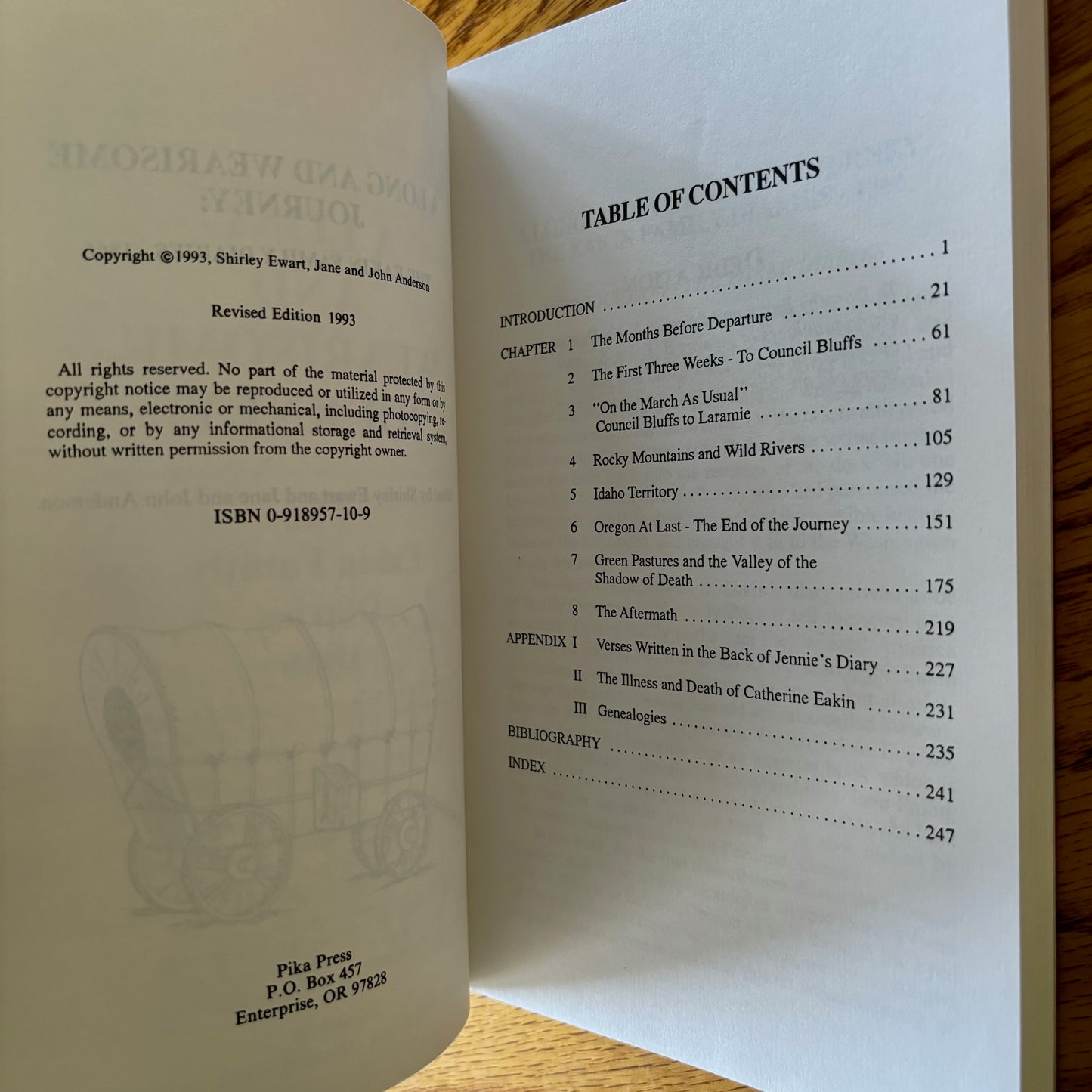 A Long and Wearisome Journey: The Eakin Family Diaries 1866