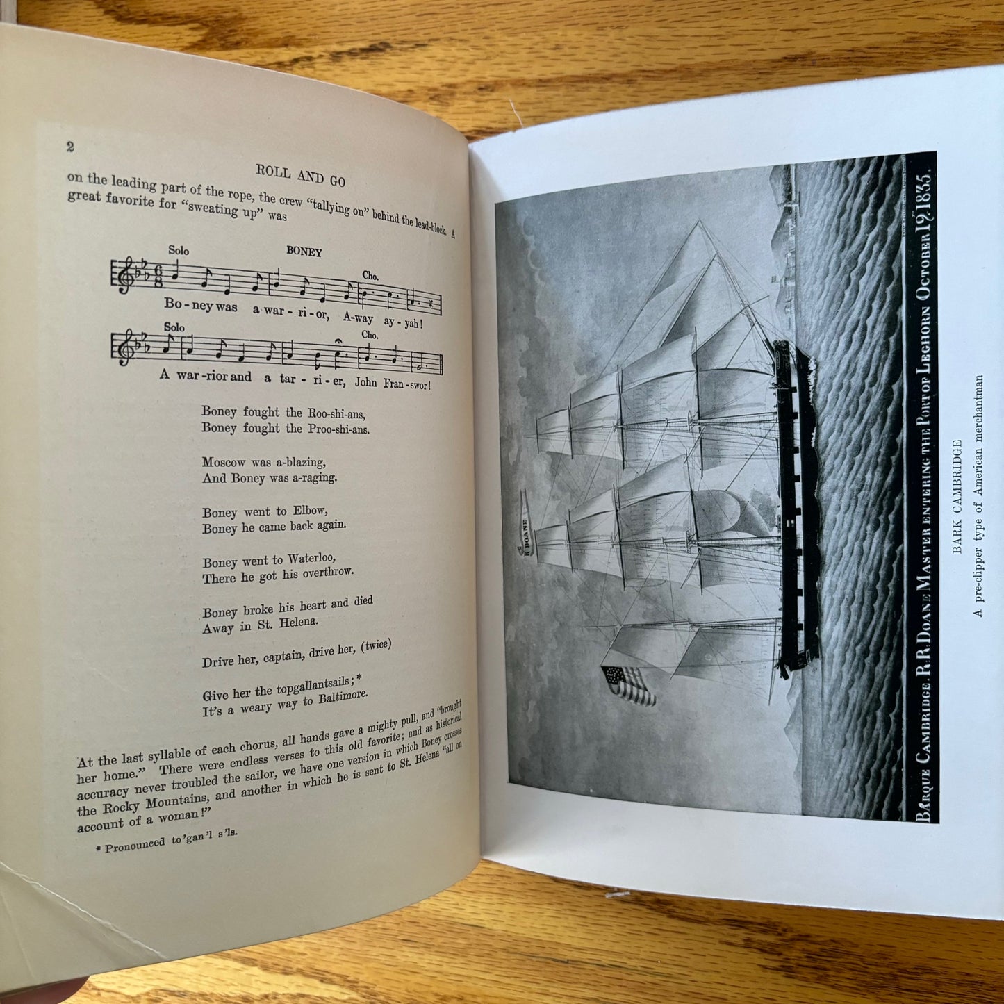 Joanna C. Colcord, ed. - Roll and Go: Songs of American Sailormen