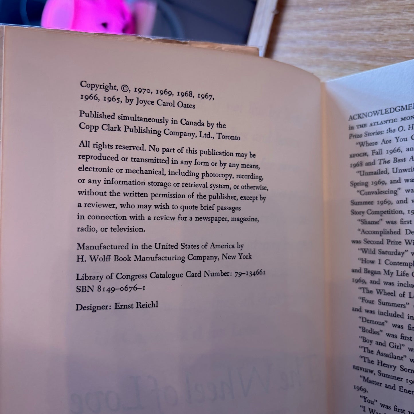 Joyce Carol Oates - The Wheel of Love