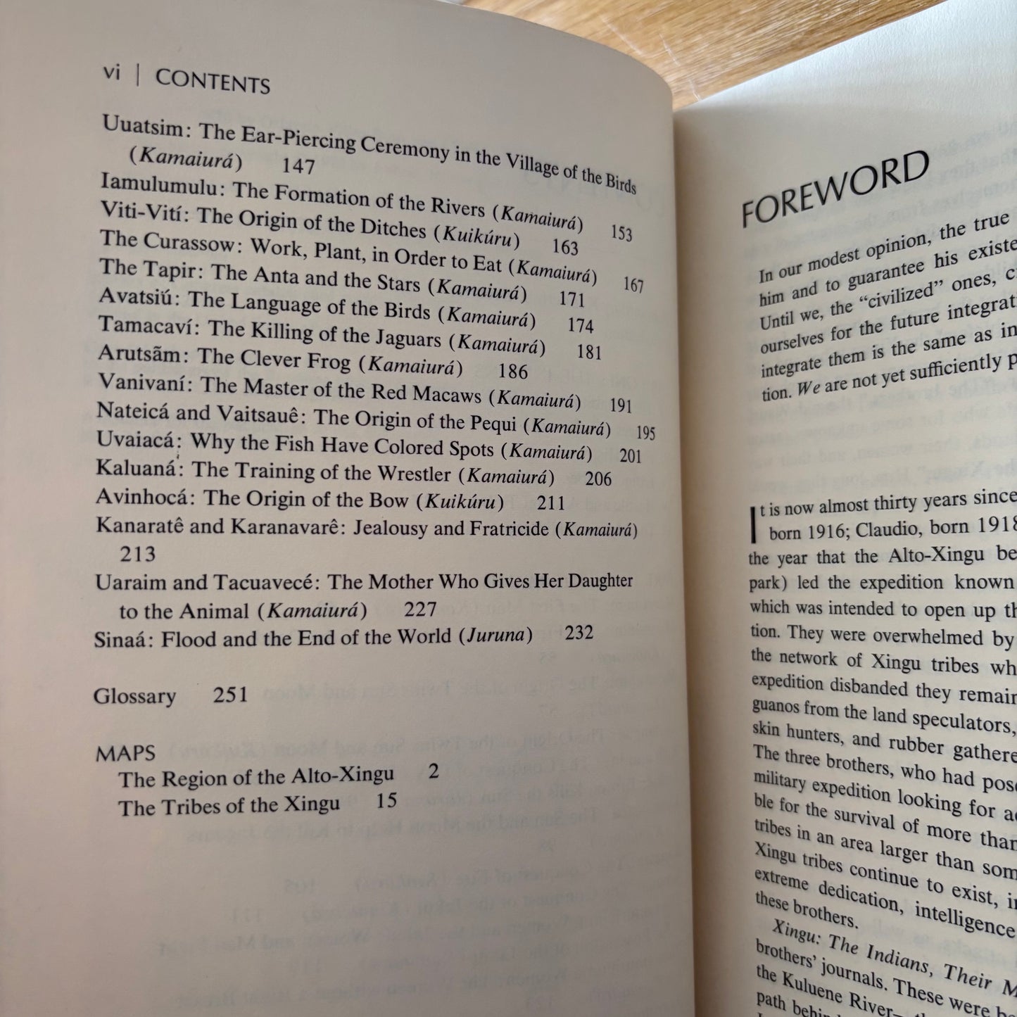 Orlando Villa Boas & Claudio Villa Boas - Xingu: The Indians, Their Myths - First Edition