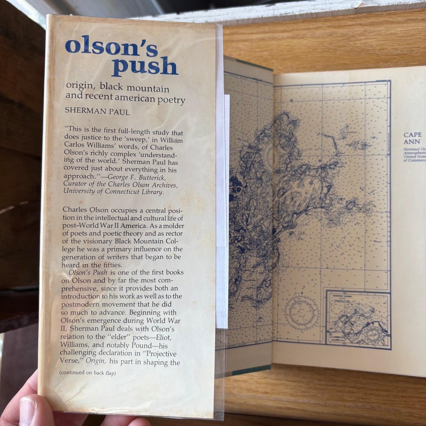 Sherman Paul - Olson's Push - First Edition