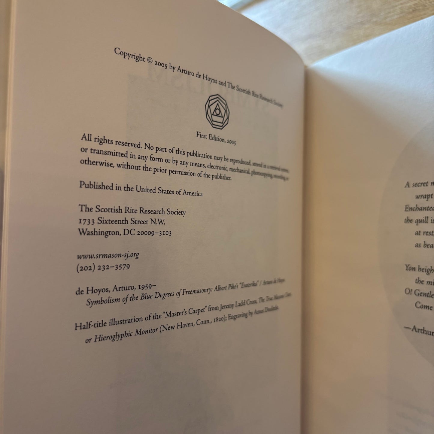 Arturo de Hoyos, ed. - Symbolism of the Blue Degrees of Freemasonry: Albert Pike's Esoterika