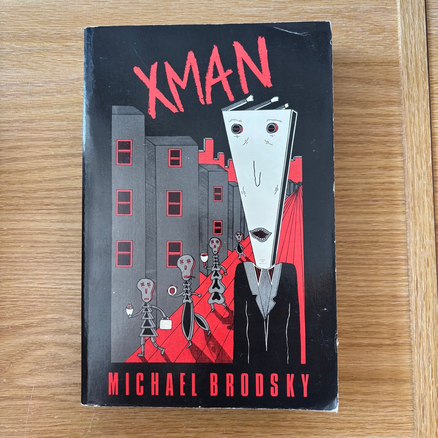 Michael Brodsky - Xman - First Edition Paperback