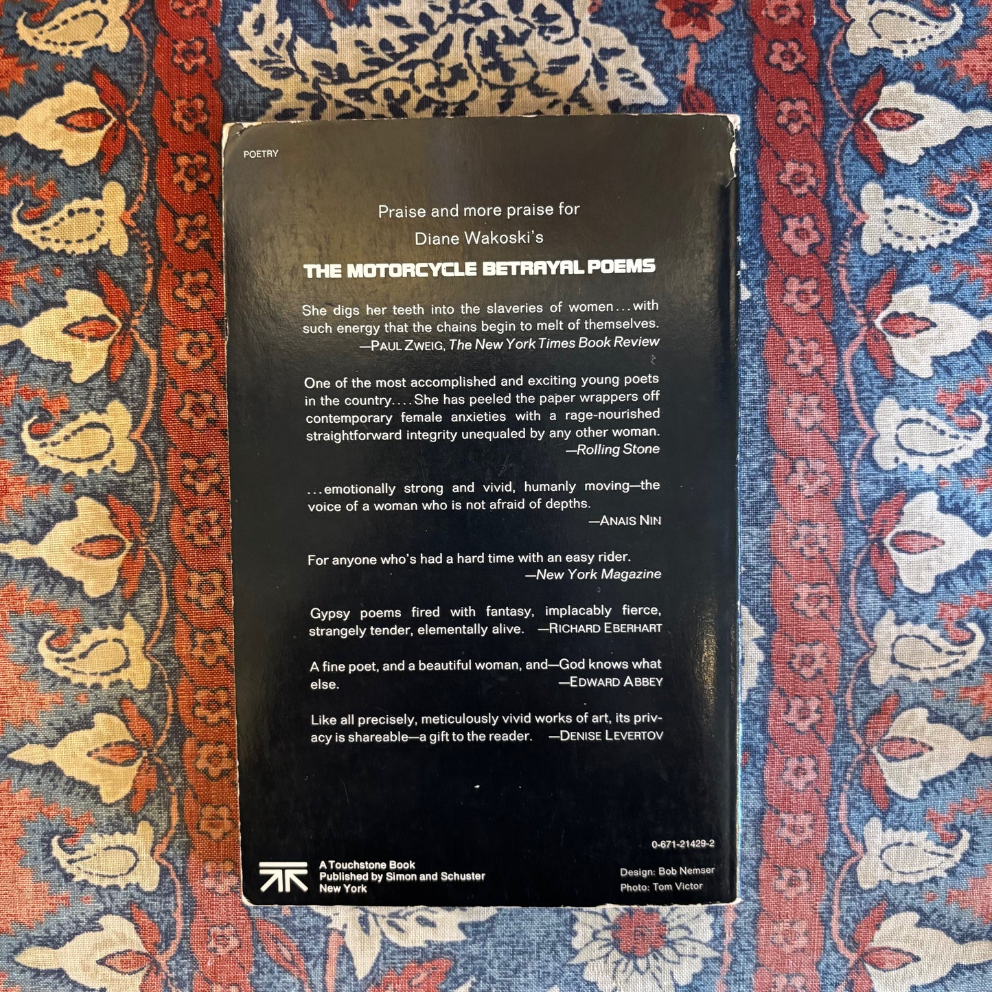 Diane Wakoski - The Motorcycle Betrayal Poems