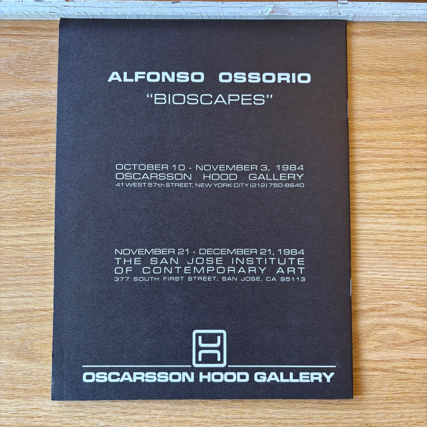 Alfonso Ossorio - Bioscapes