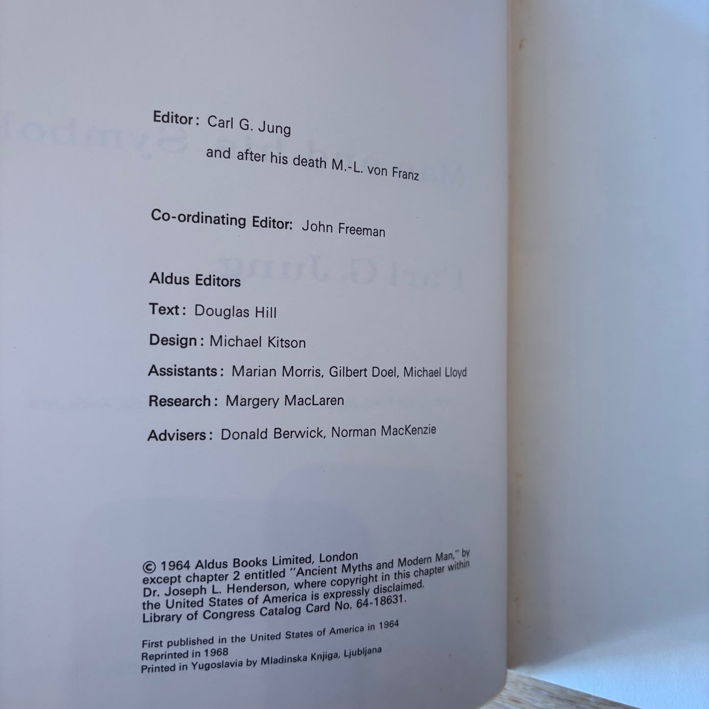 Carl G. Jung - Man and His Symbols