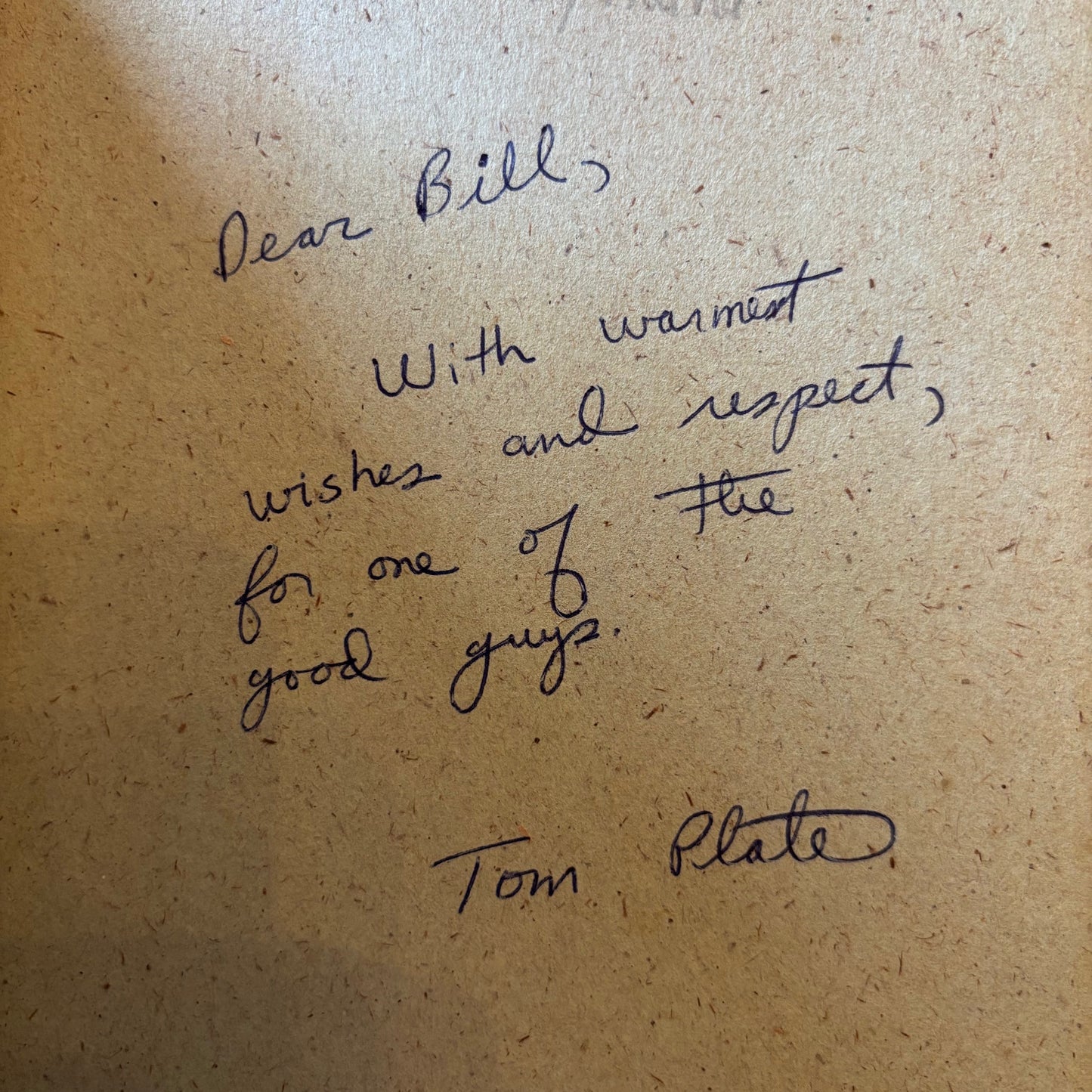 Thomas Plate - Crime Pays! - Signed First Edition