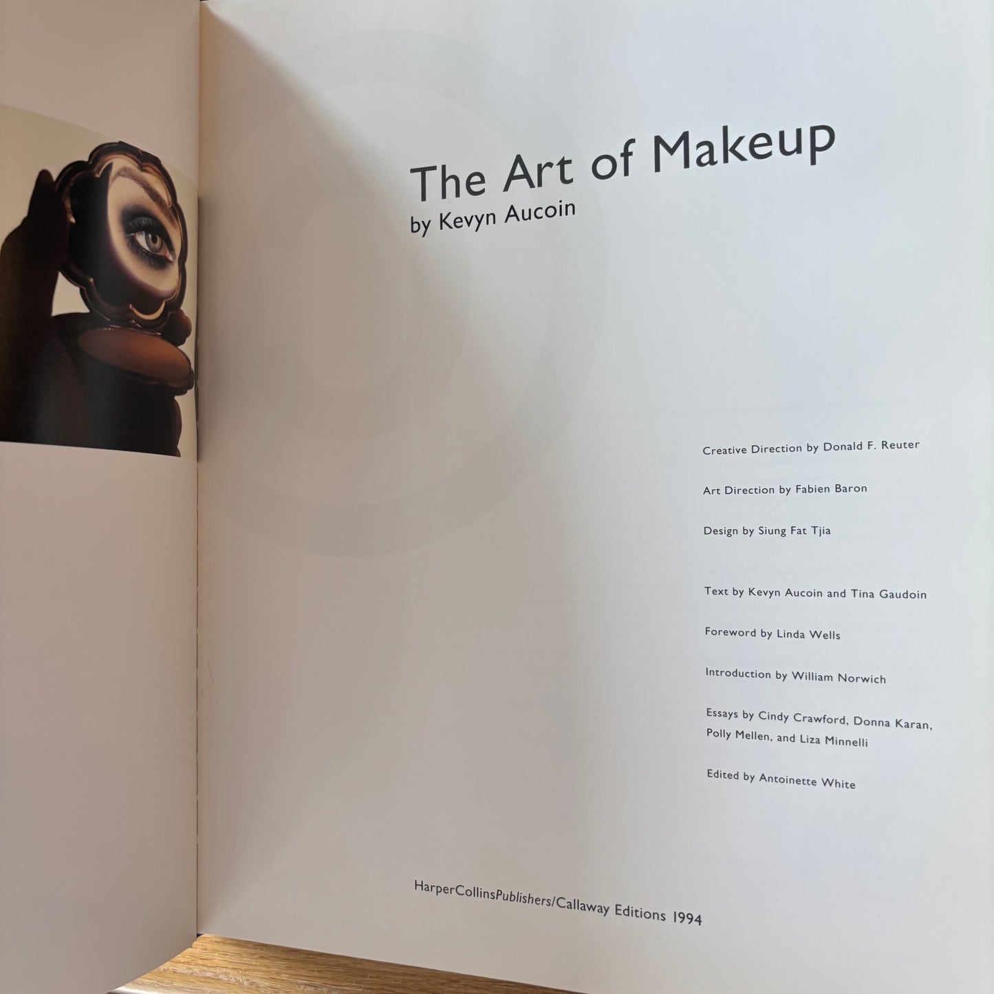 Kevyn Aucoin - The Art of Makeup - First Edition