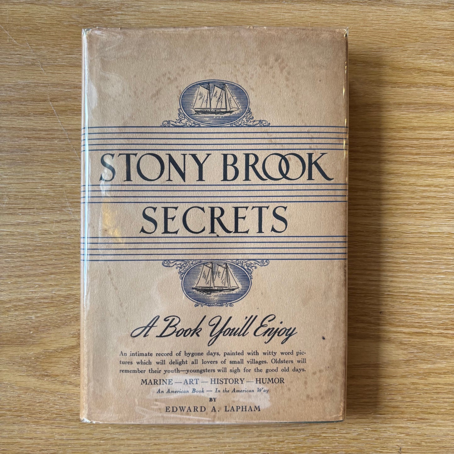 Edward A. Lapham - Stony Brook Secrets - First Edition