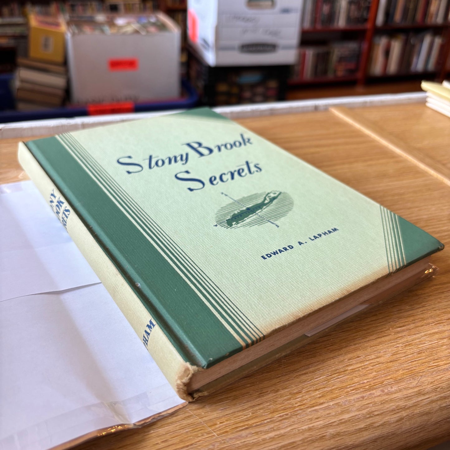 Edward A. Lapham - Stony Brook Secrets - First Edition