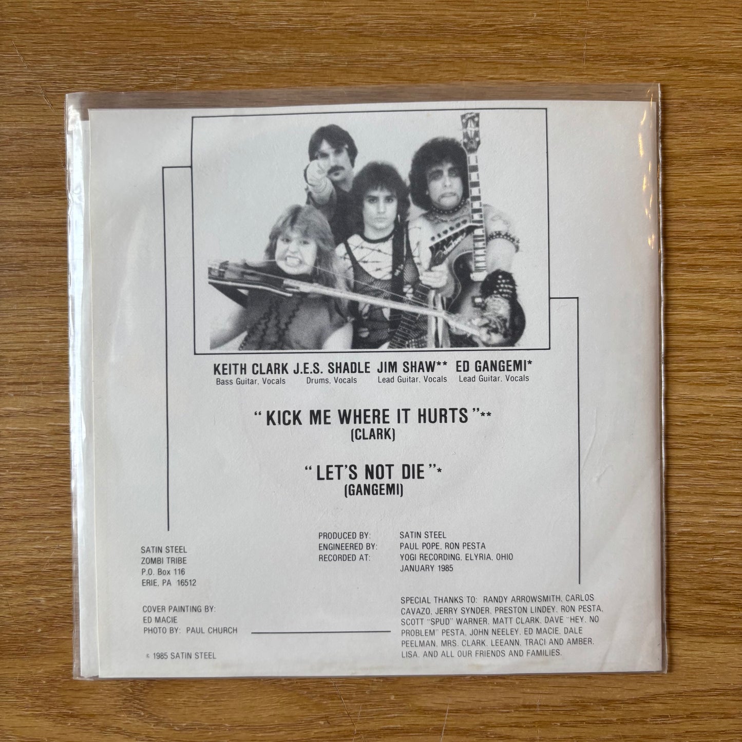 Satin Steel - Satin Steel - Original Pressing
