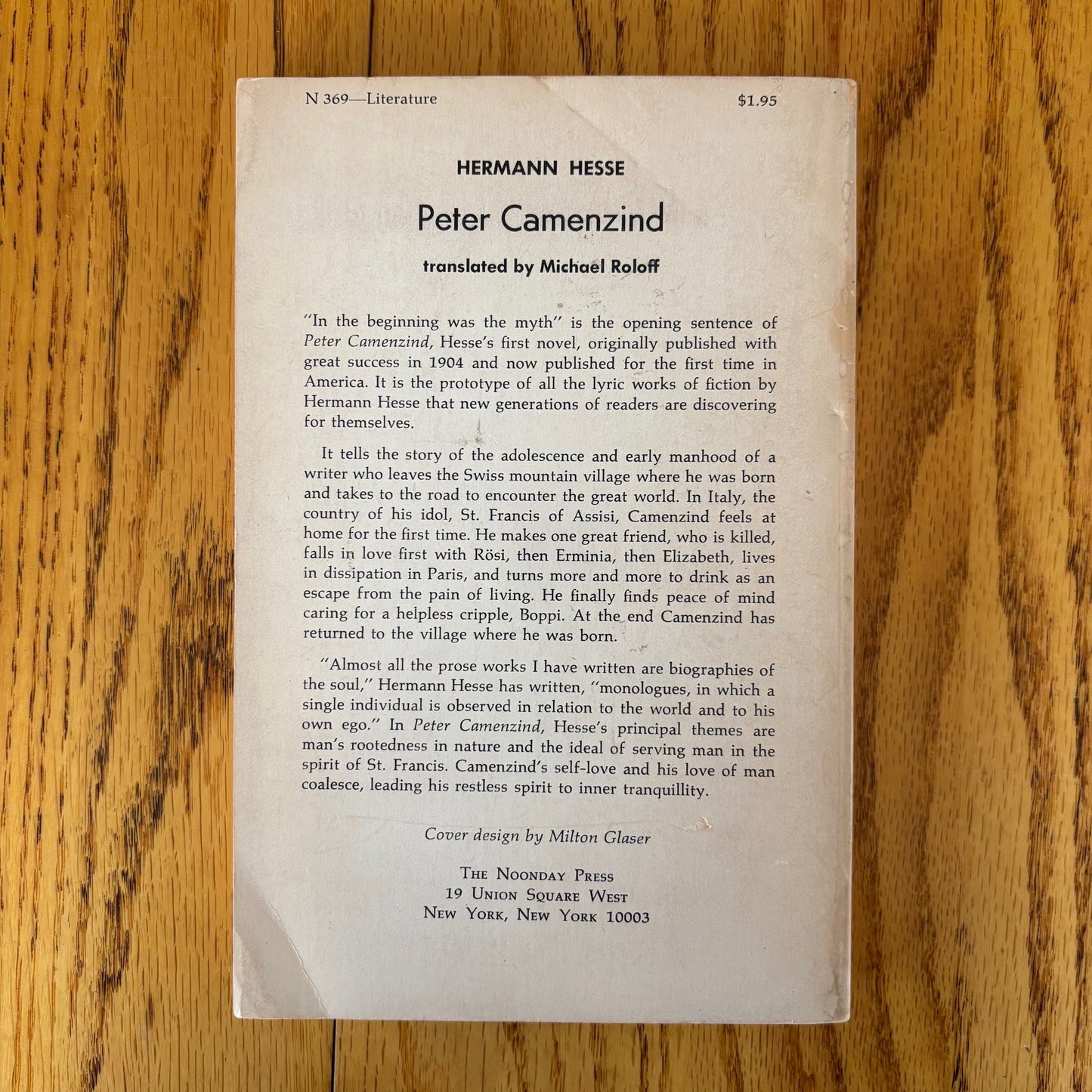 Hermann Hesse - Peter Camenzind