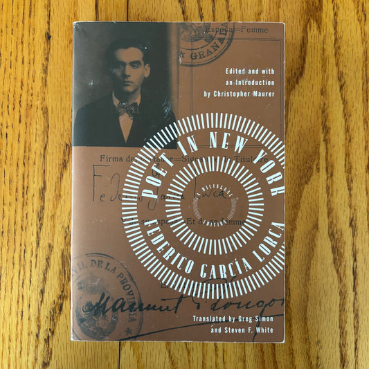 Federico Garcia Lorca - Poet in New York