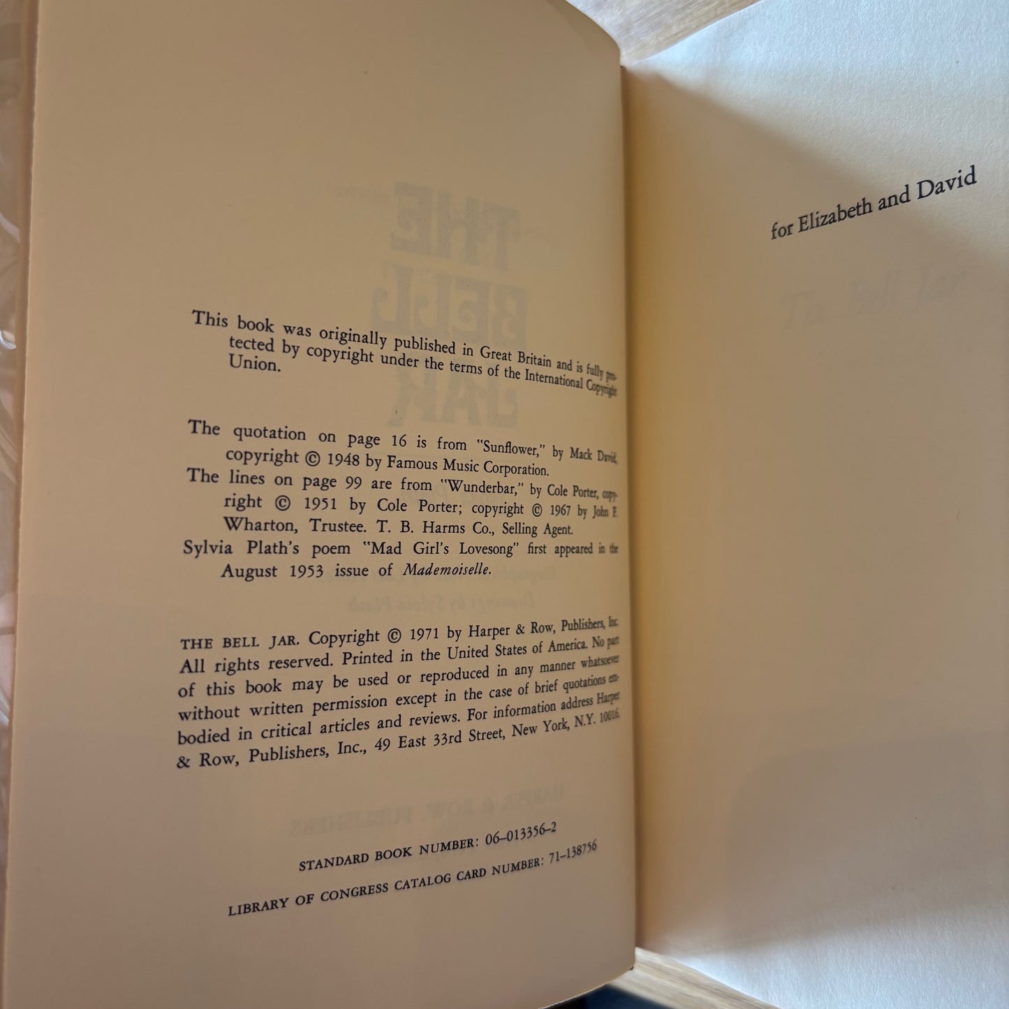 Sylvia Plath - The Bell Jar