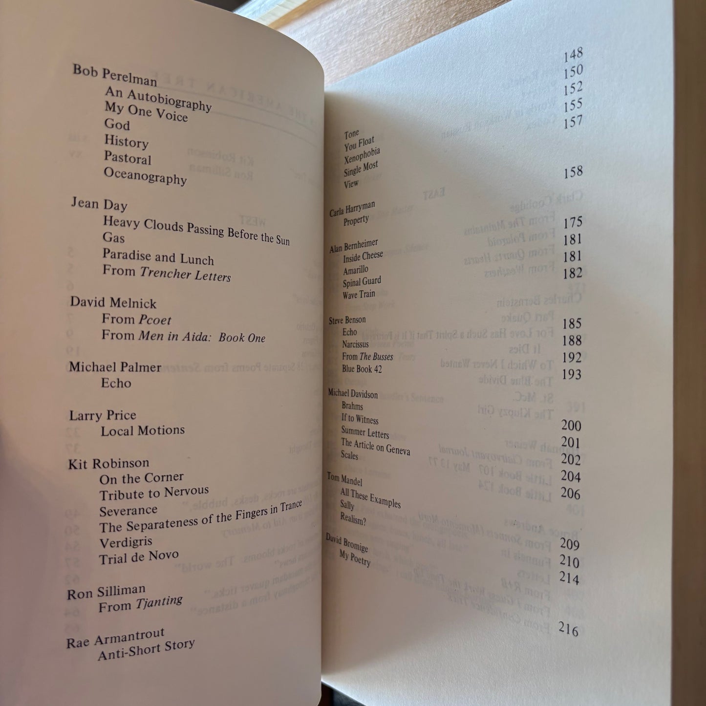 Ron Silliman, ed. - In the American Tree - First Edition Paperback