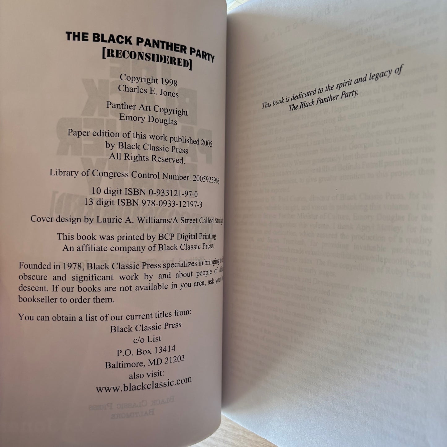 Charles E. Jones, ed. - The Black Panther Party Reconsidered