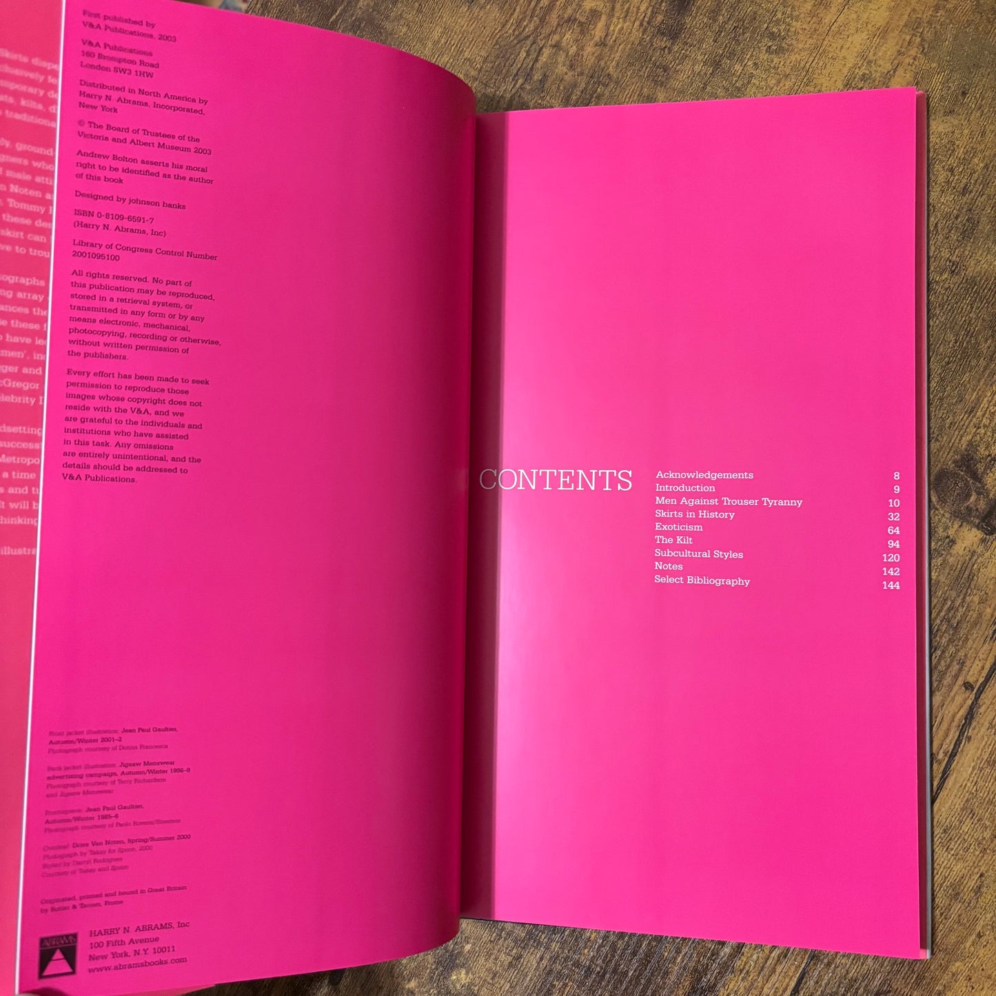 Andrew Bolton - Bravehearts: Men in Skirts - First Edition