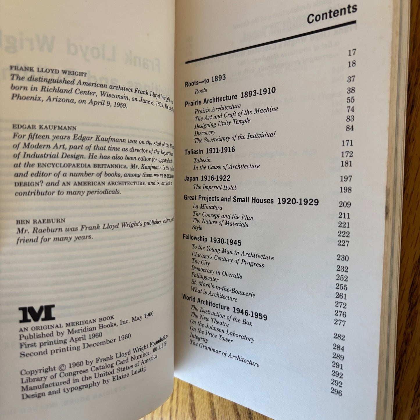 Frank Lloyd Wright - Writings and Buildings