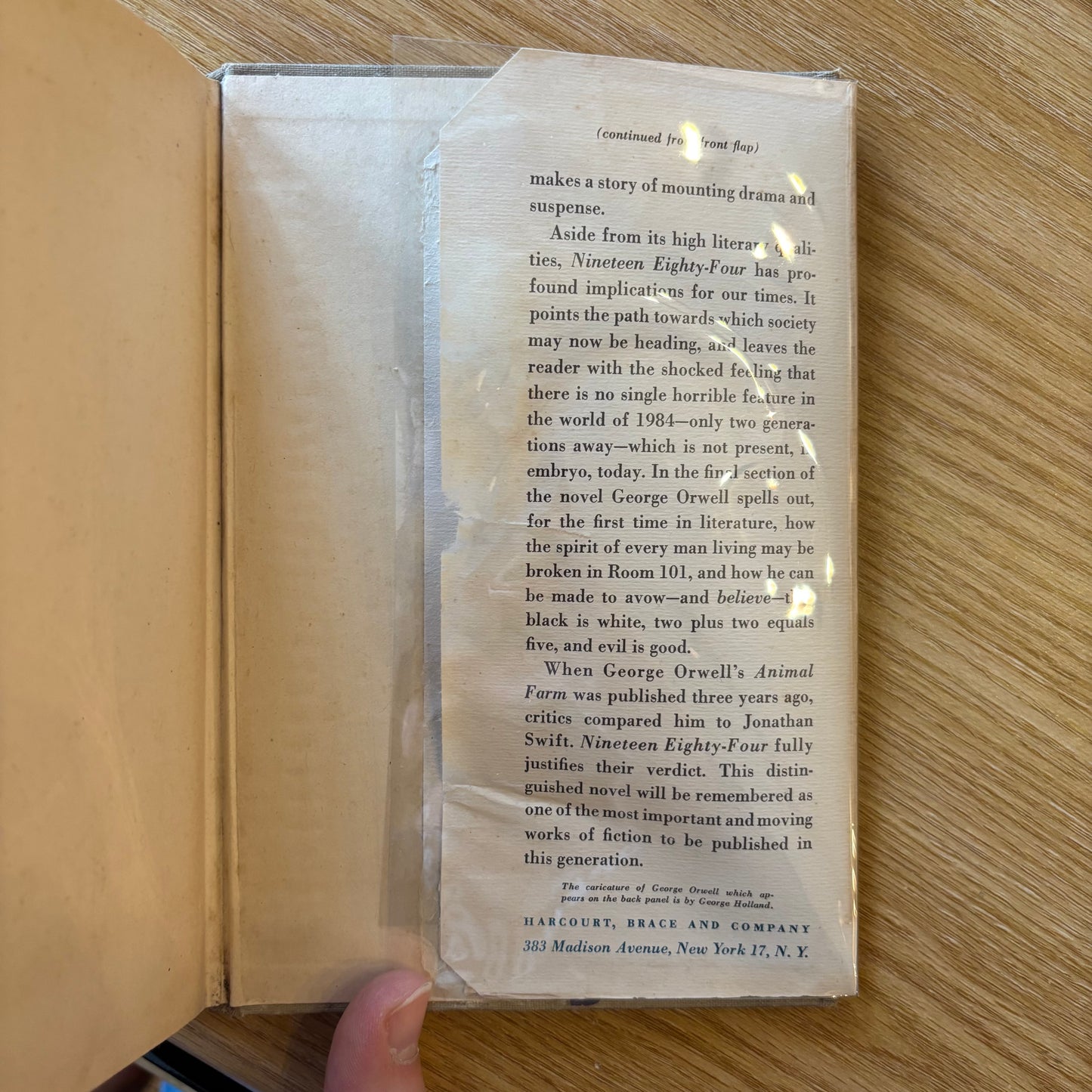 George Orwell - Nineteen Eighty-Four - First Edition