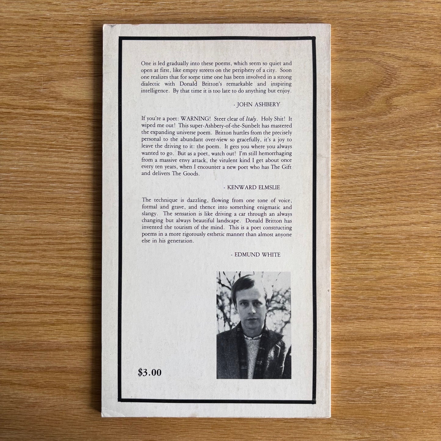 Donald Britton - Italy - First Edition