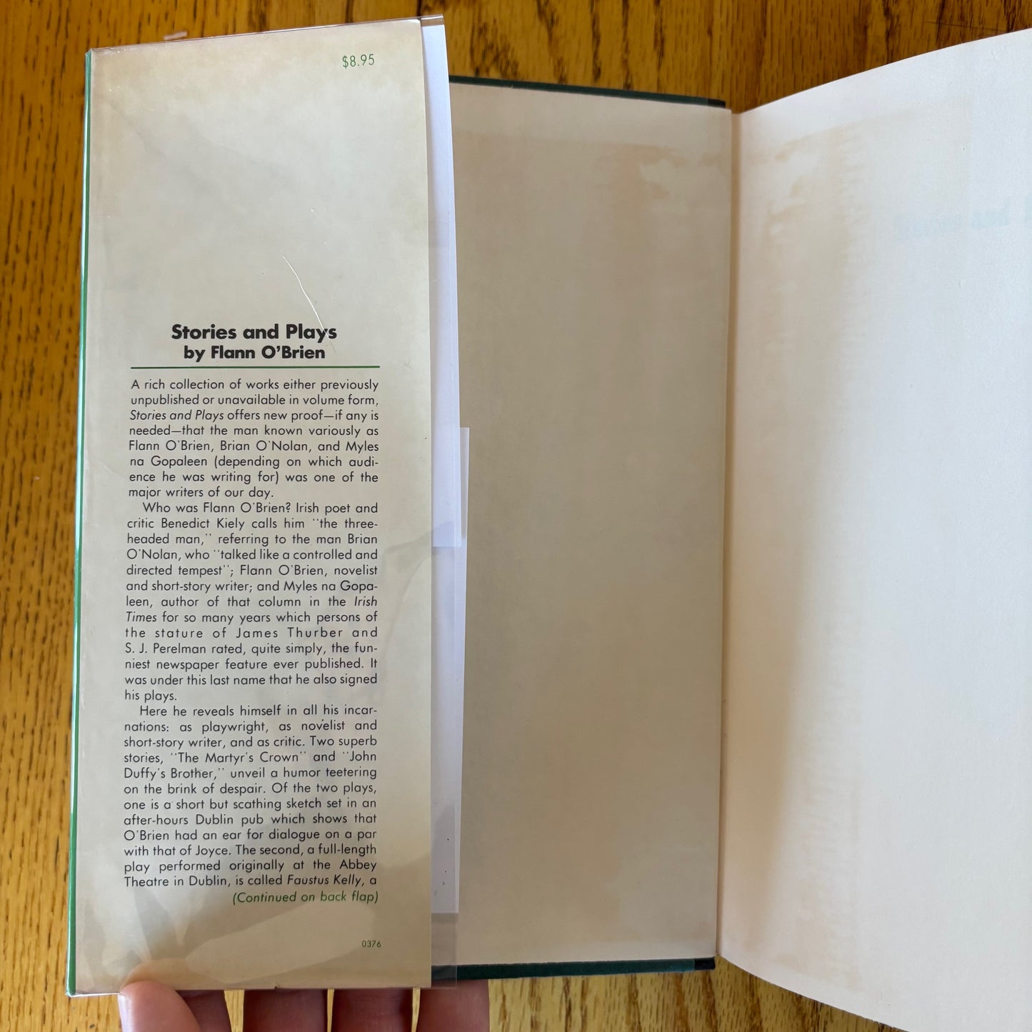 Flann O'Brien - Stories and Plays - First Edition