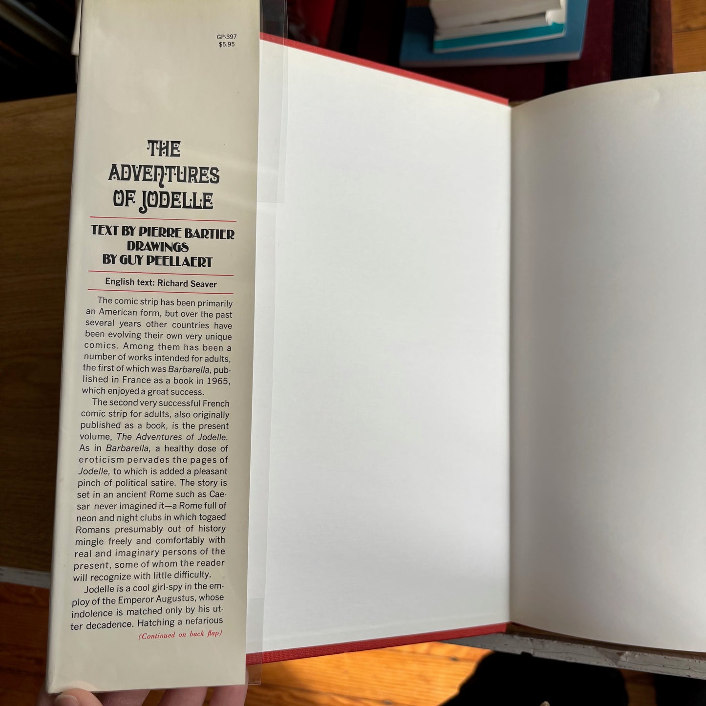 Pierre Bartier, Guy Peellaert - The Adventures of Jodelle - First Edition