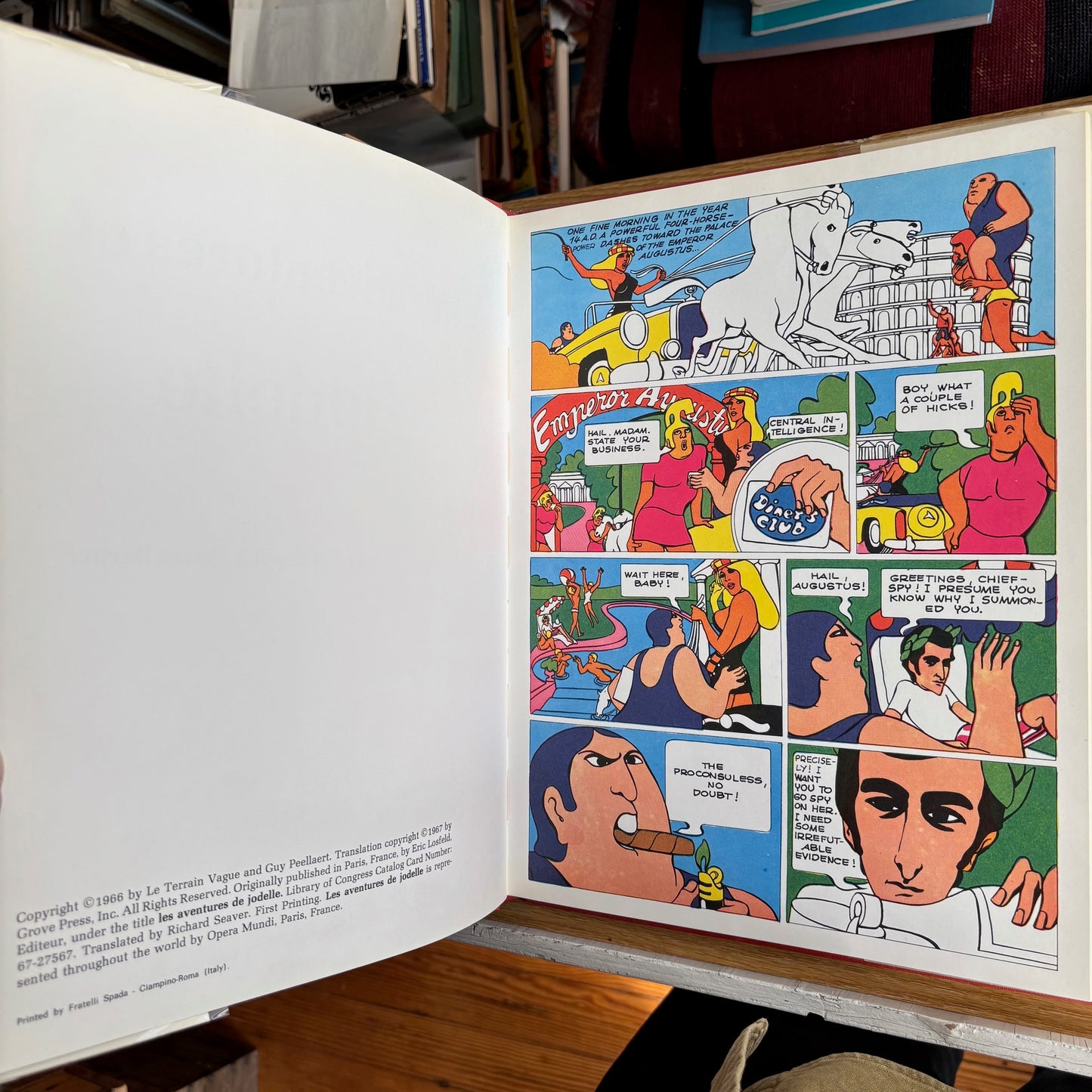 Pierre Bartier, Guy Peellaert - The Adventures of Jodelle - First Edition