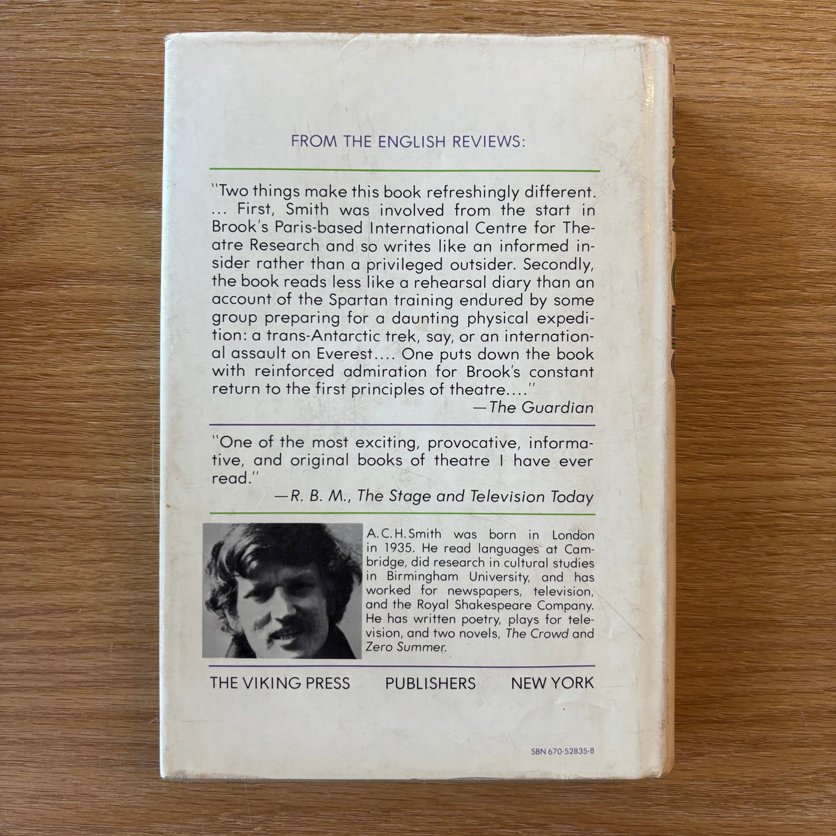 A.C.H. Smith - Orghast at Persepolis - First Edition