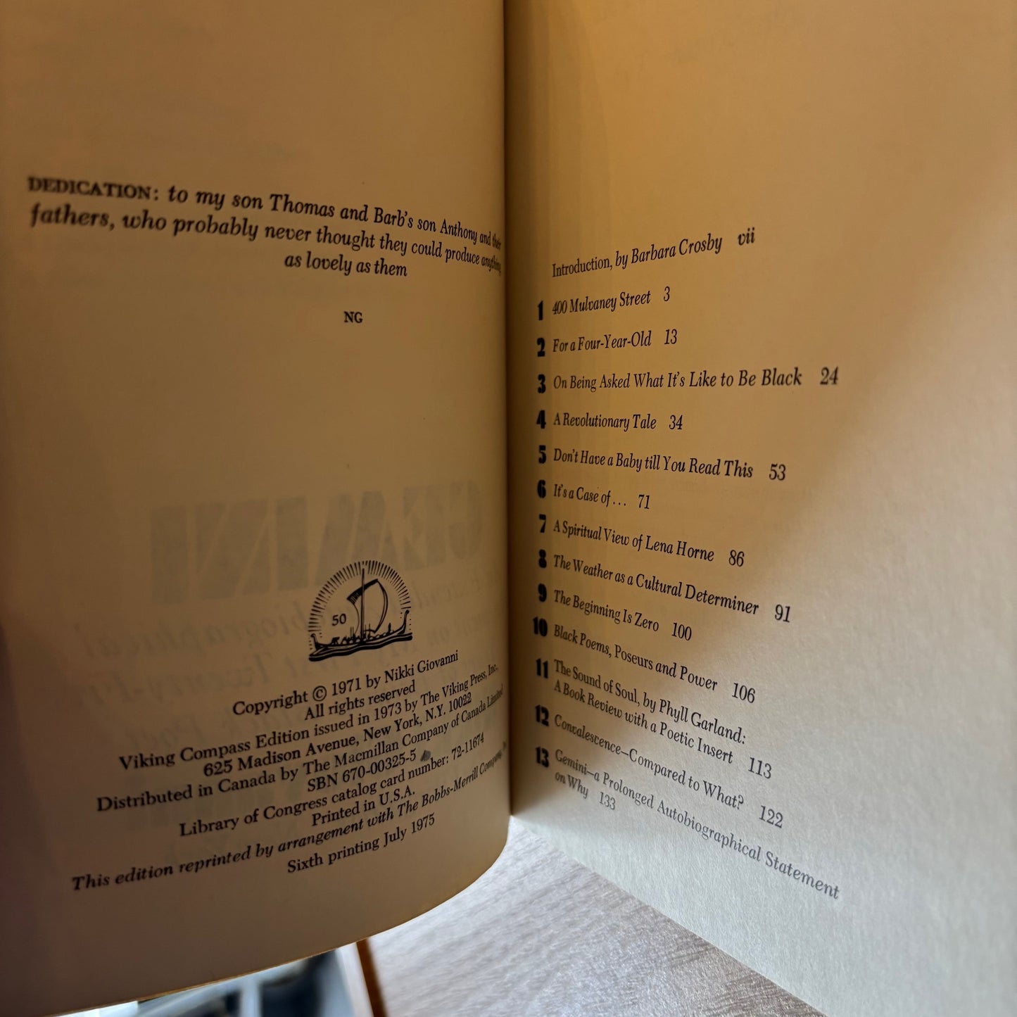 Nikki Giovanni - Gemini