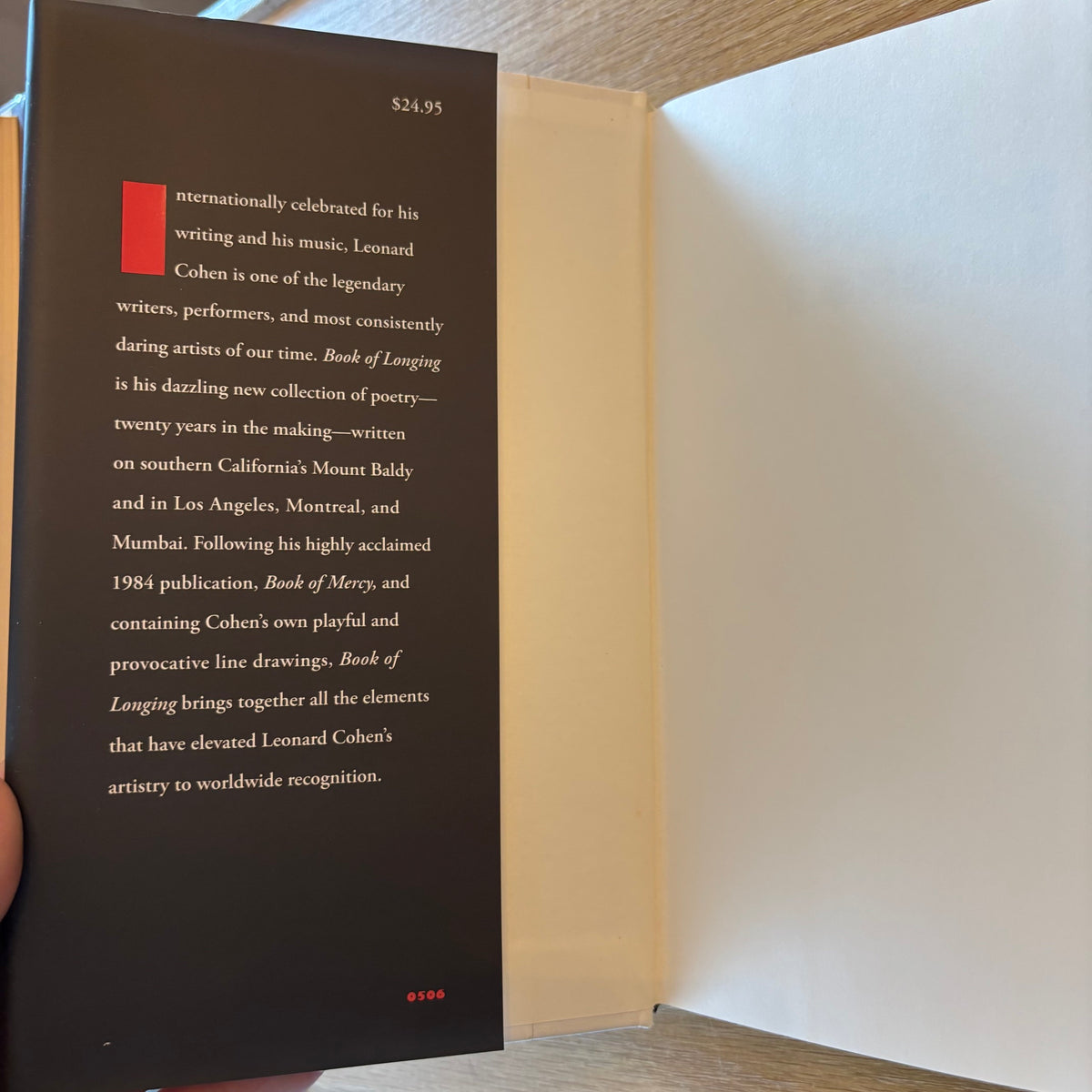 Leonard Cohen - Book of Longing