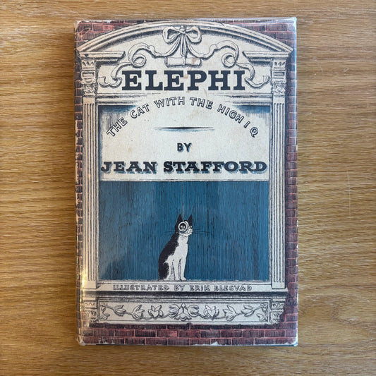 Jean Stafford - Elephi, the Cat with the High IQ - Signed First Edition
