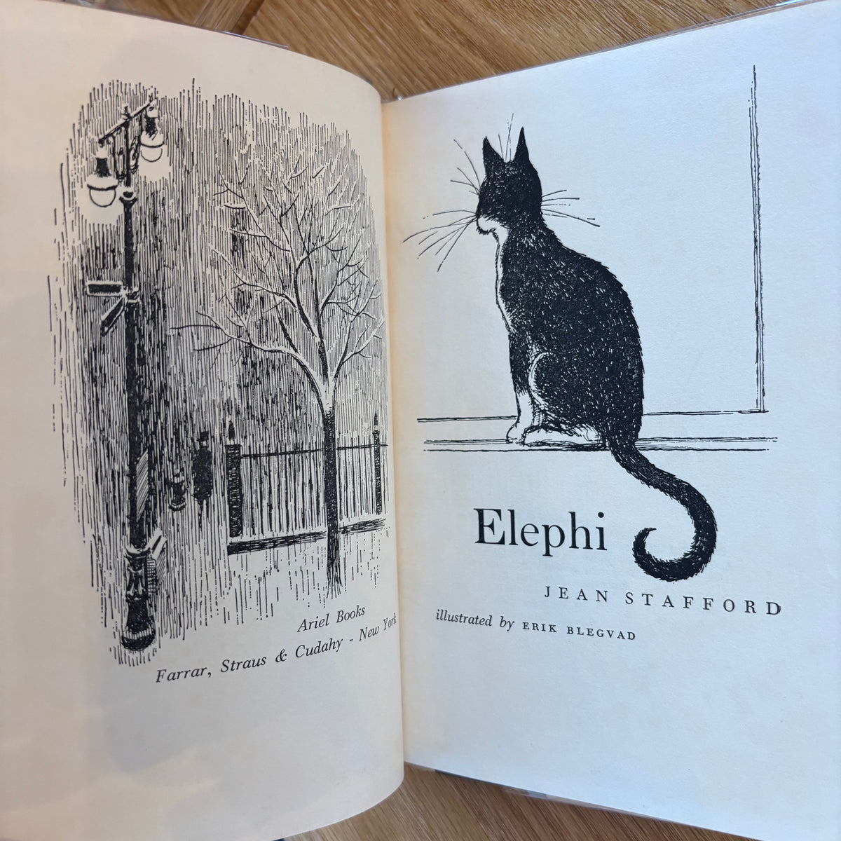 Jean Stafford - Elephi, the Cat with the High IQ - Signed First Edition
