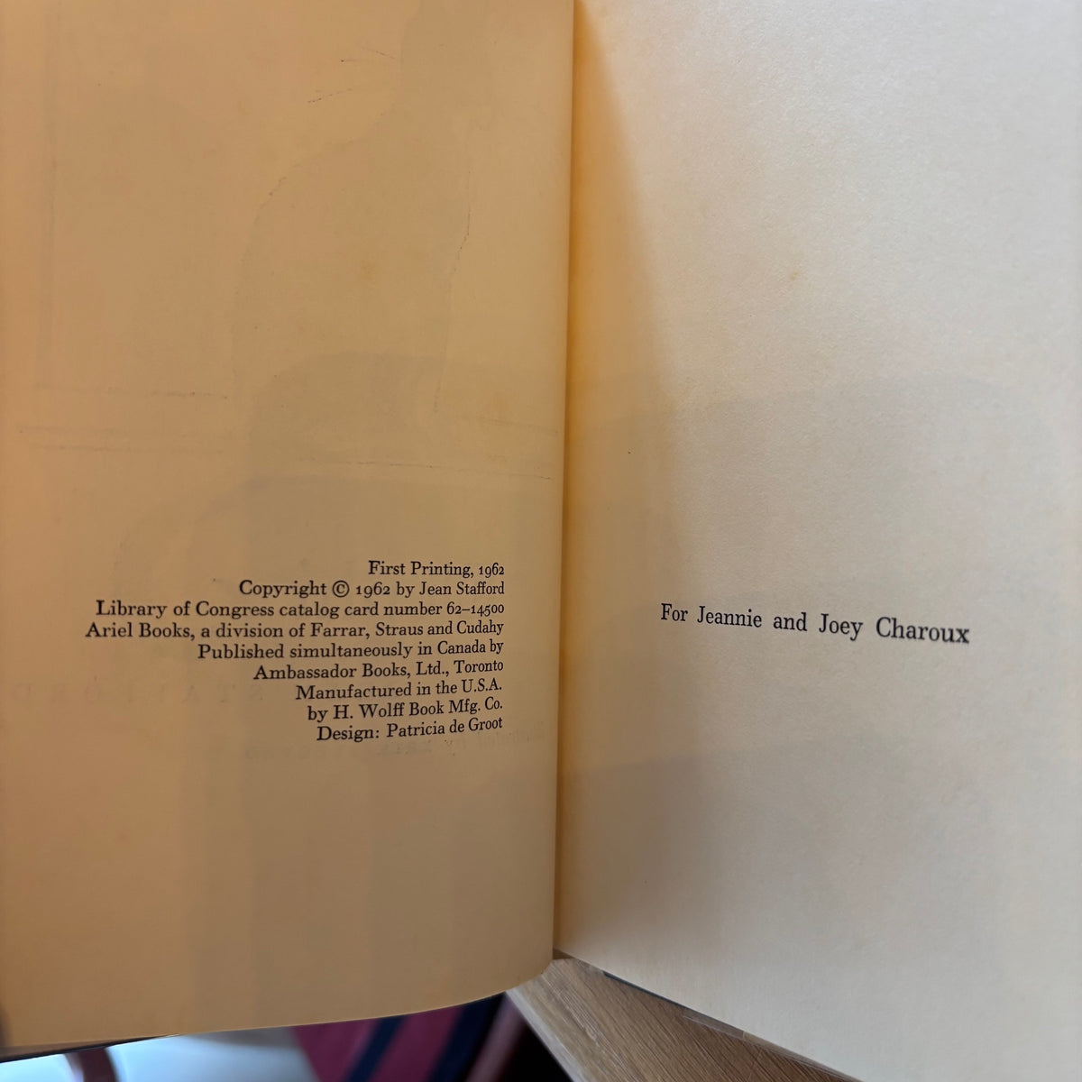 Jean Stafford - Elephi, the Cat with the High IQ - Signed First Edition
