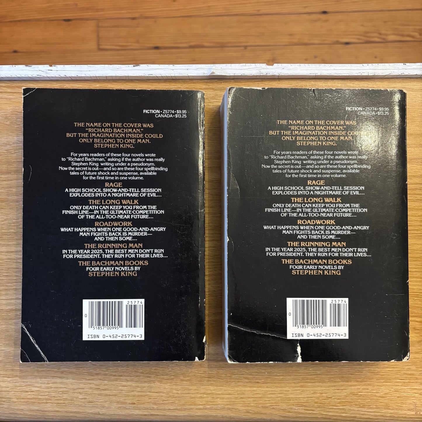 Stephen King - The Bachman Books - First Edition Paperback