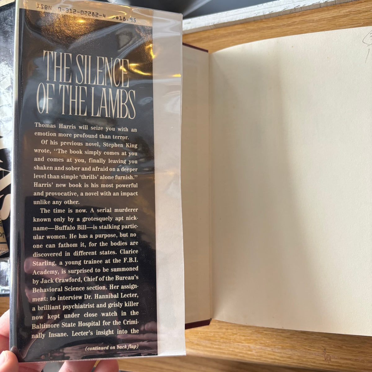 Thomas Harris - The Silence of the Lambs - First Edition