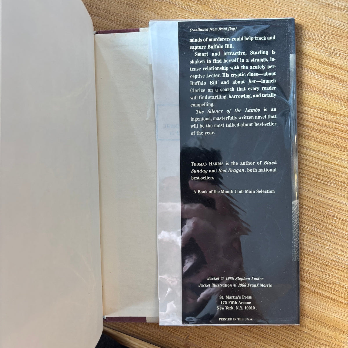 Thomas Harris - The Silence of the Lambs - First Edition