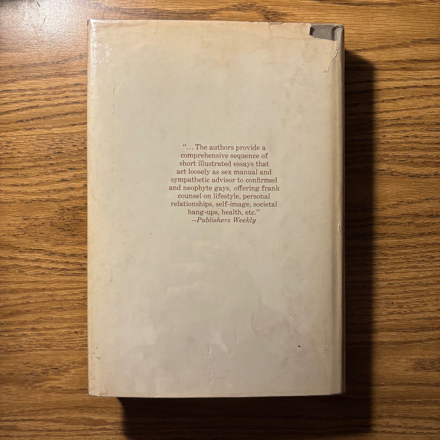 Dr. Charles Silverstein & Edmund White - The Joy of Gay Sex - First Edition