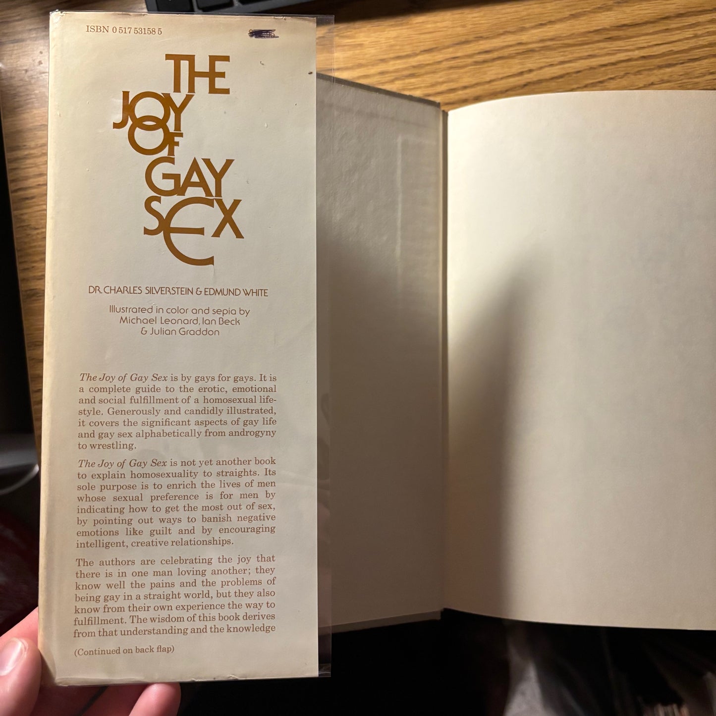 Dr. Charles Silverstein & Edmund White - The Joy of Gay Sex - First Edition