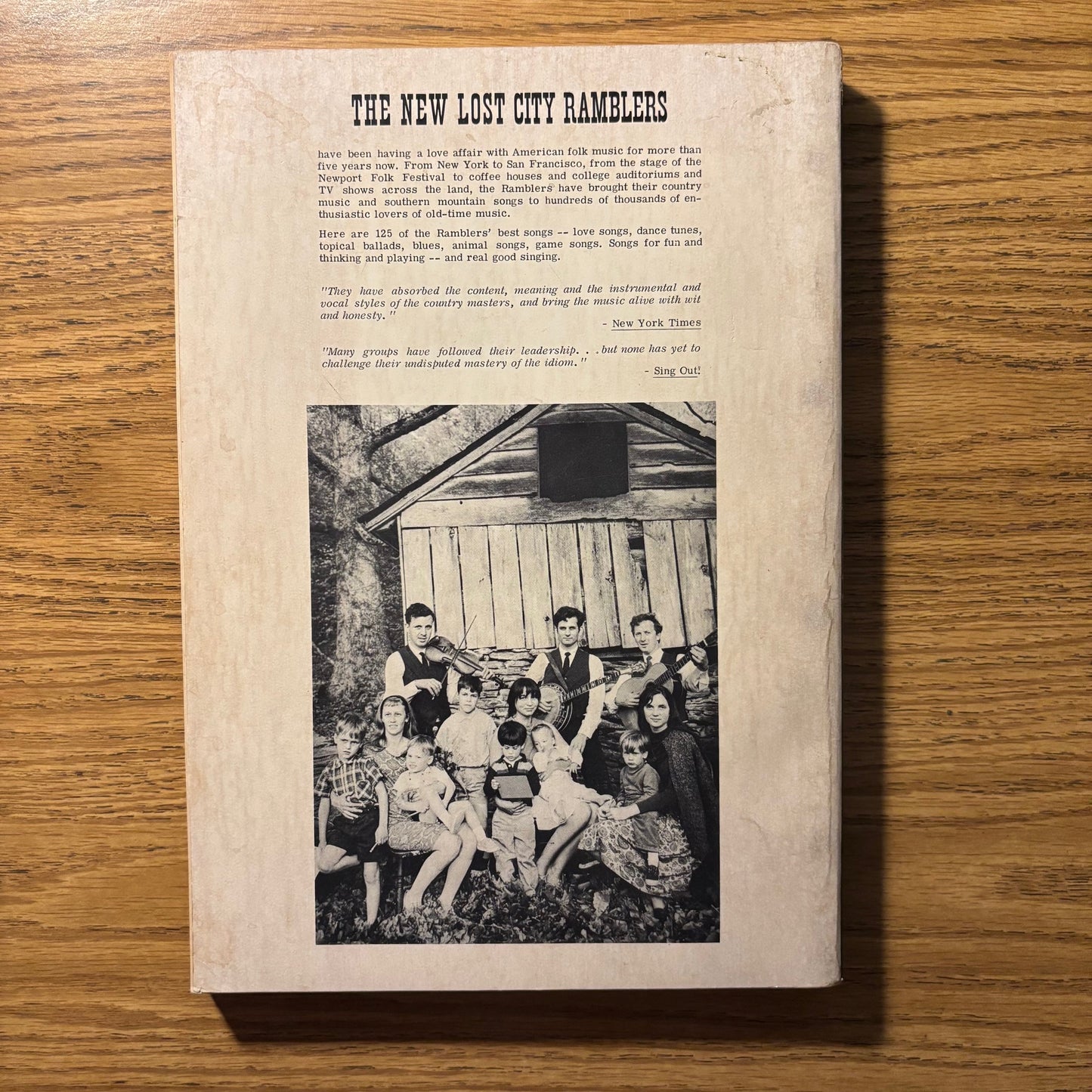 John Cohen & Mike Seeger, eds. - The New Lost City Ramblers Song Book