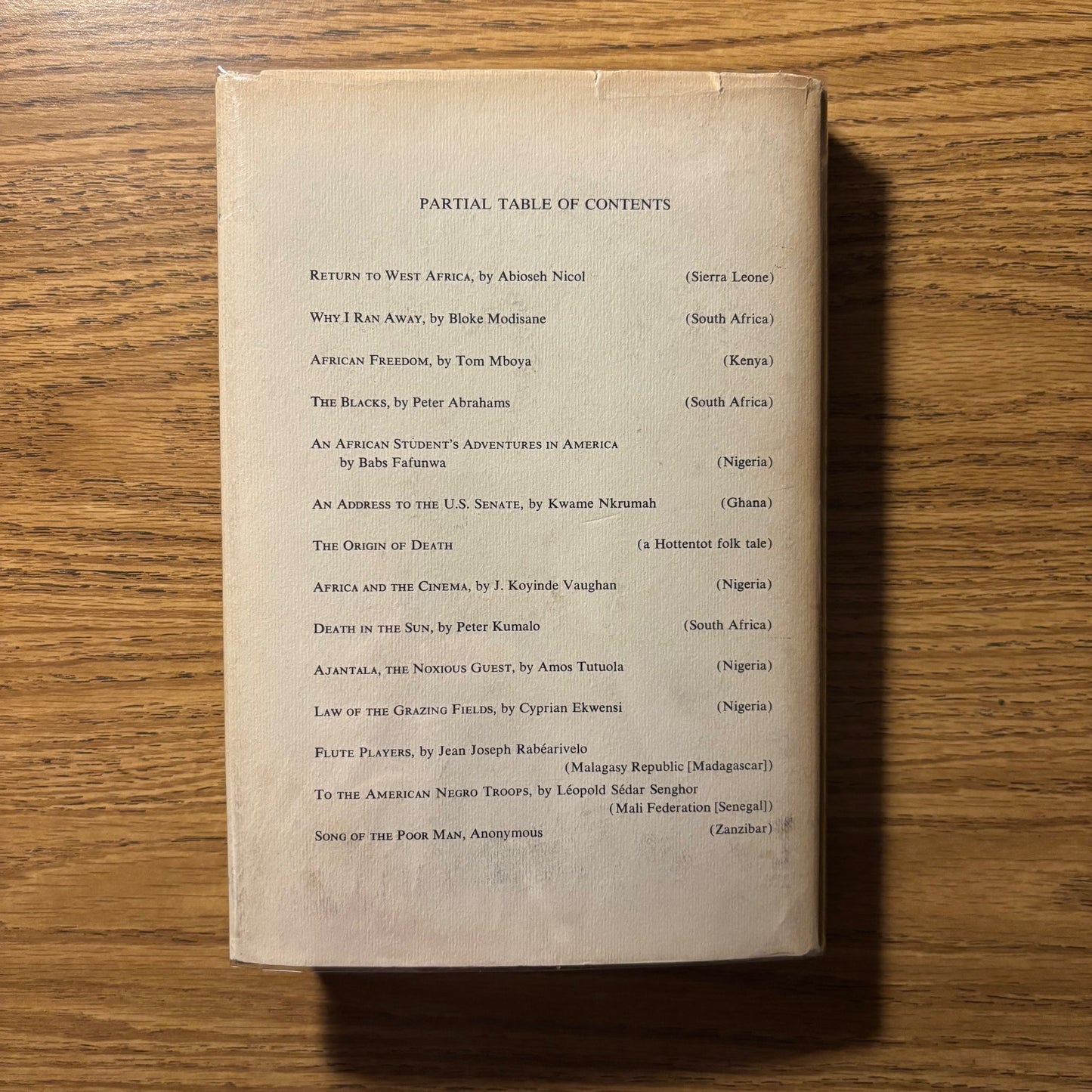 Langston Hughes, ed. - An African Treasury