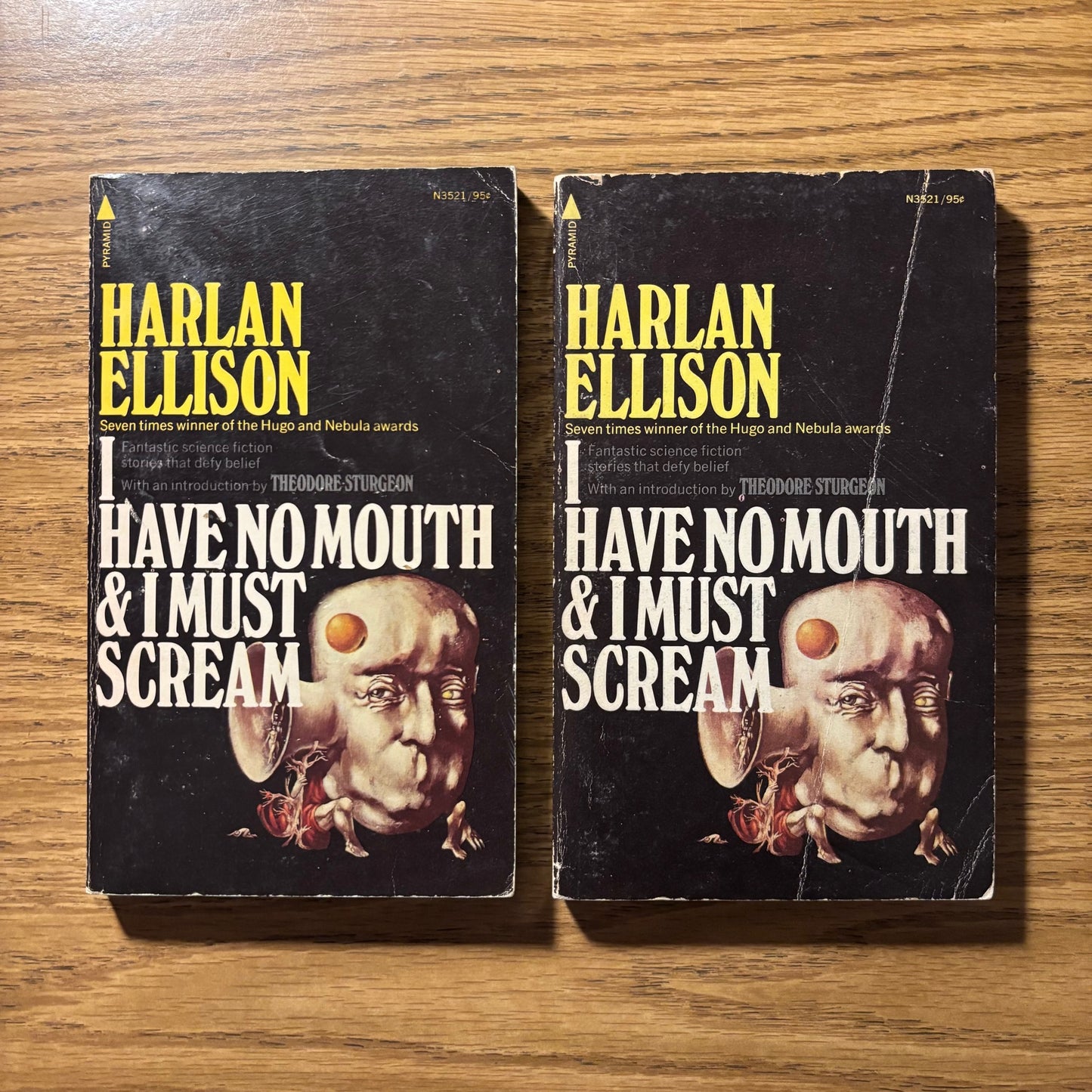 Harlan Ellison - I Have No Mouth and I Must Scream - Signed & Unsigned Paperbacks