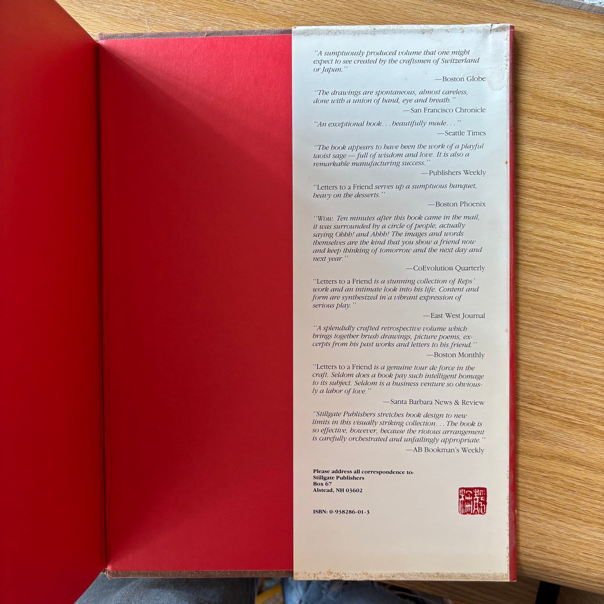 Paul Reps - Letters to a Friend - First Edition